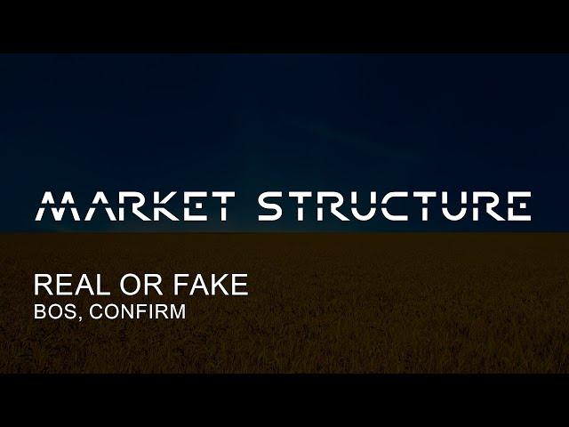 Фейк bos и confirm. Как определить истинное обновление структуры. Price Action