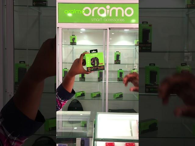 oraimo Watch 4 Plus 2.01″ HD IP68 Smart Watch