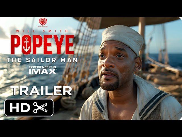 POPEYE THE SAILOR MAN: Live Action Movie – Full Teaser Trailer – Will Smith