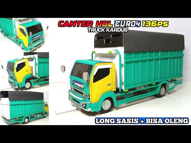 MEMBUAT TRUK CANTER HDL 136ps TERBARU EURO4 - LONG BAK BISA OLENG 