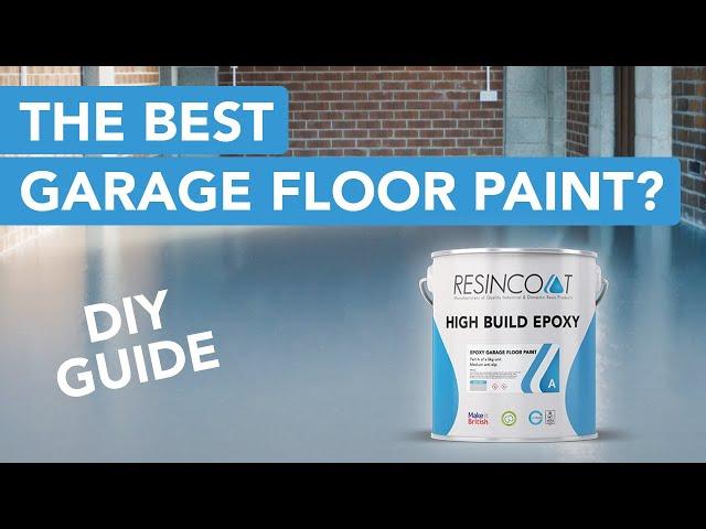 How To Paint Your Garage Floor | DIY Guide | with Resincoat High Build Epoxy Garage Floor Paint