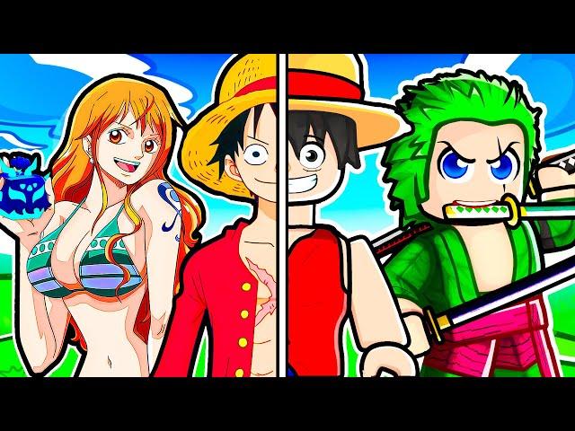 If the STRAW HATS Played ROBLOX [Full Movie]