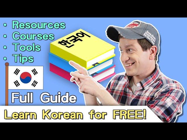 How to Start Learning Korean for Free (UPDATED)