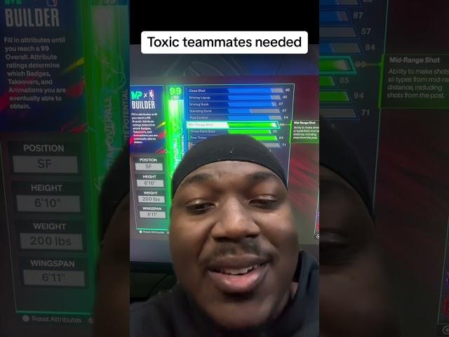 I need toxic teammates on NBA 2K25 ##greenscreen##dreonyx##officialdrelive##nba2k25##youtube