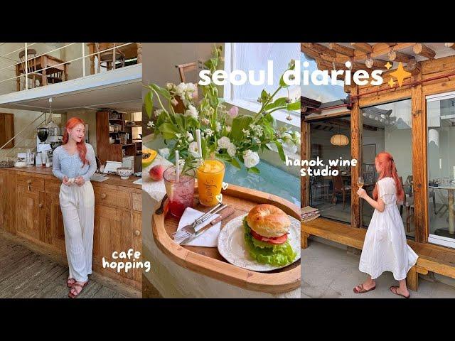 seoul diaries  cafe hopping, han river picnic   hanok wine bar, korean wedding  more reunions!