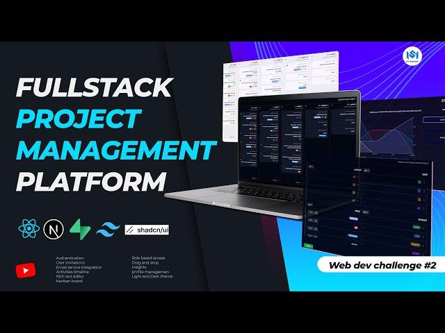 Build a Fullstack Project Management App with Next.js 15, Supabase, Shadcn, Resend, DnD Kit & Tiptap