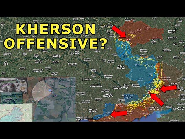 RUAF Plan MASSIVE Offensives | Kherson Heavily Bombared