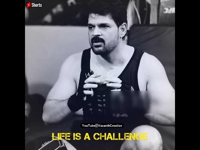 Life is A Challenge | Shyam Motivational Speech | Balance Your Life | Vasanth Creation