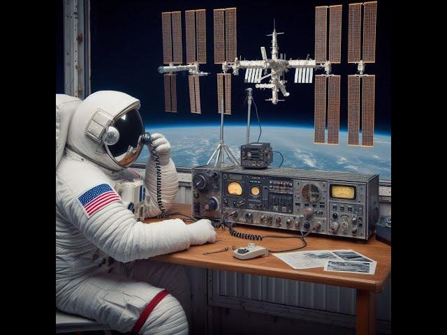 Ecoute de la station spatiale internationale ISS du 10 avril 2024 à 15h16 loc en France (13h16 UTC)