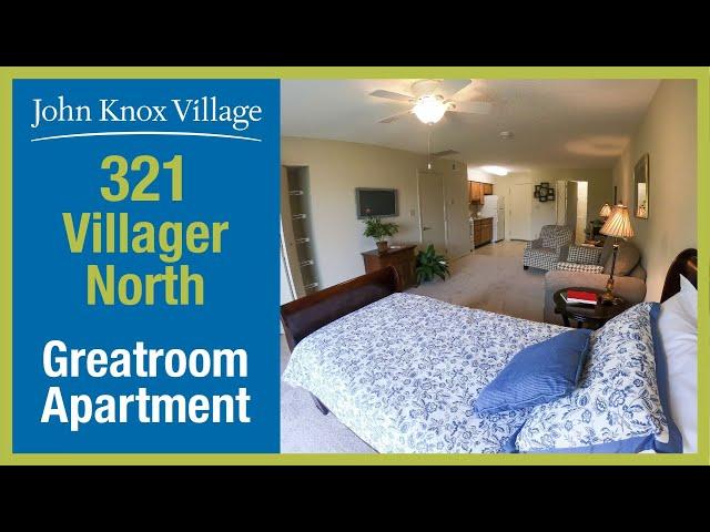 321 Villager North – Greatroom Apartment at John Knox Village Retirement Community