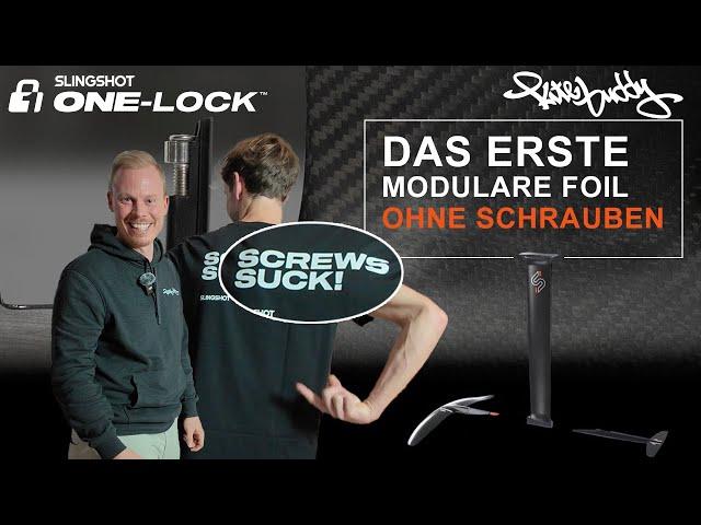 Slingshot OneLock: Das erste Foil ohne Schrauben!