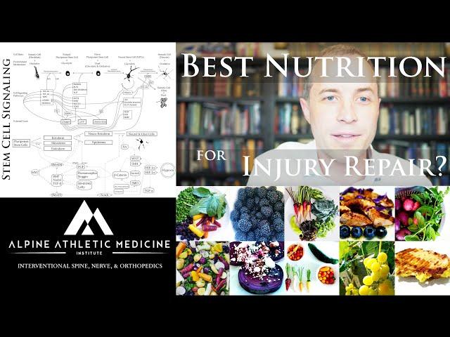 Best Nutrition for Injury Recovery, Tissue Repair, Athletic Performance, & Cell Regeneration Effects