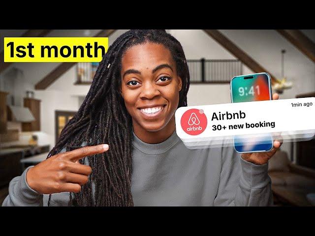 I Started Investing in AirBnBs – Here’s How My First Month Went!