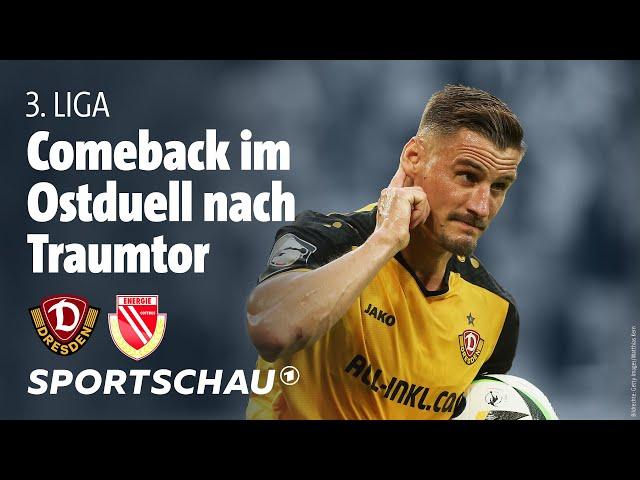 Dynamo Dresden - Energie Cottbus Highlights 3. Liga, 2. Spieltag | Sportschau Fussball