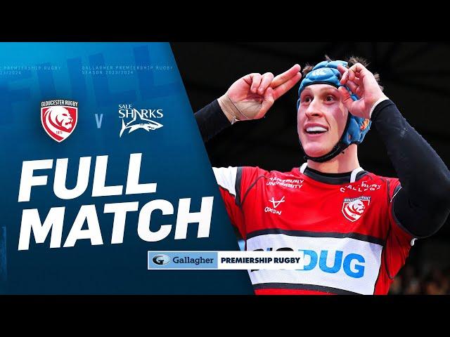 Gloucester v Sale - FULL MATCH | Magnificent Start To 2025! | Gallagher Premiership 24/25