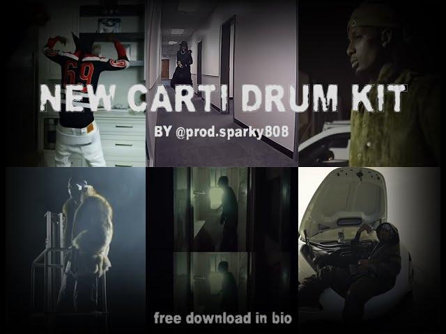 NEW CARTI DRUM KIT (Exact sounds used in beats) @pros.sparky808