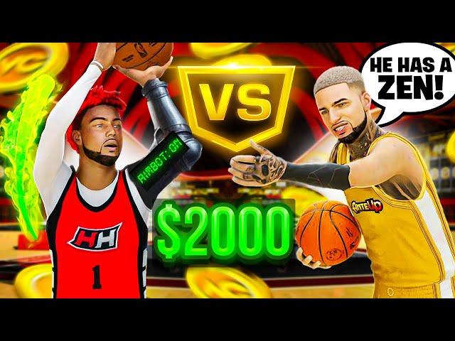 I got accused of cheating in this $2,000 Wager on NBA2K!