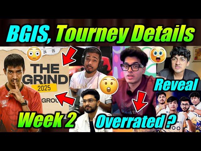 BGIS Grind Week 2, Tournament Details  Jonathan Overrated ? Scout on MVP  Goblin Reveal