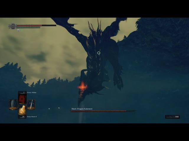 DARK SOULS: REMASTERED Black Dragon Kalameet Boss Fight Cheese