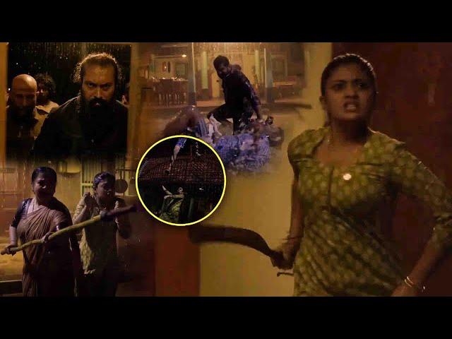 Arun Vijay & Ammu Abhirami Telugu Ultimate Pre Climax Action Scene || Kotha Cinema