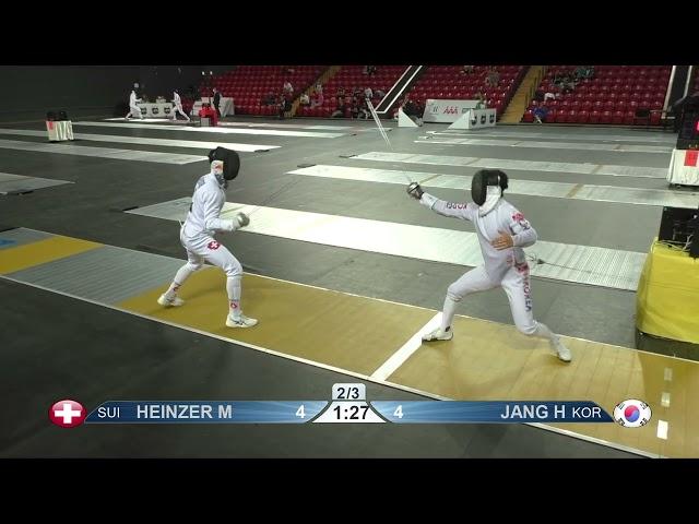 2022 104 T64 12 M E Individual Tbilisi GEO WC YELLOW JANG KOR vs HEINZER SUI