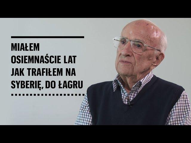 Miałem osiemnaście lat jak trafiłem na Syberię, do łagru |  Eliasz Chazanow