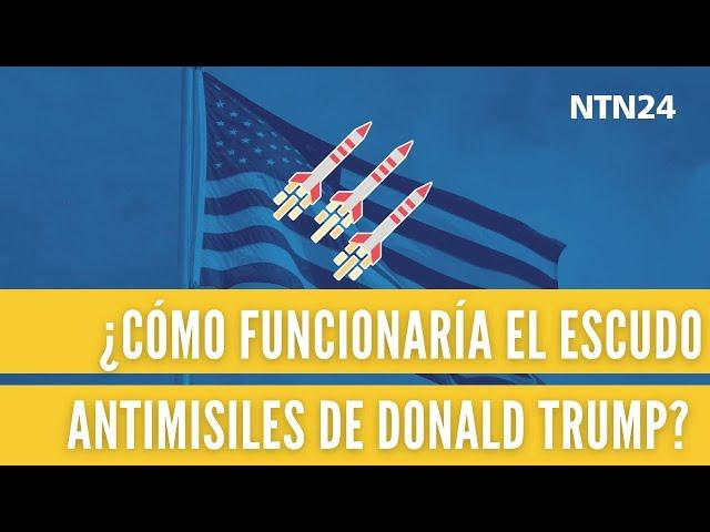 EXPERTO EN SEGURIDAD EXPLICA CÓMO FUNCIONARÍA EL "DOMO DORADO", EL ESCUDO ANTIMISILES DE TRUMP