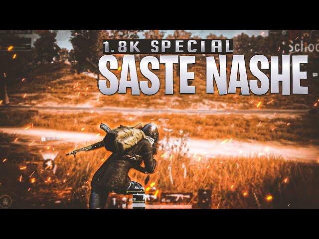 BinG BinG Bo ! | Saste Nashe Beat Sync| @YashrajMukhateOfficial | BGMI MONTAGE