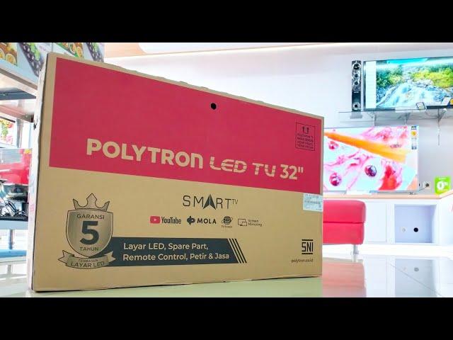 Terbaru 2023, Review & Setting Smart TV Polytron PLD 32CV1869