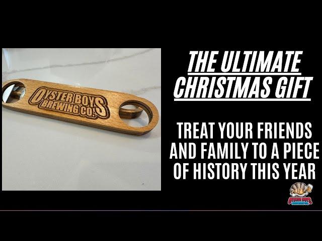 Oyster Boys Brewing Co Bottle openers - Available Now.  The Ultimate Christmas Gift!