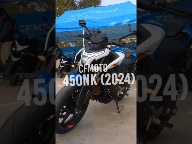 CFMoto 450NK (2024) | Probefahrt demnächst auf diesem Kanal! #shorts