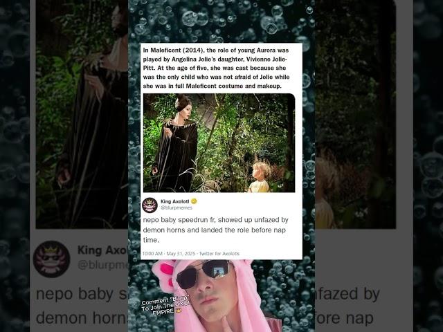 Angelina Jolie Nepo baby!