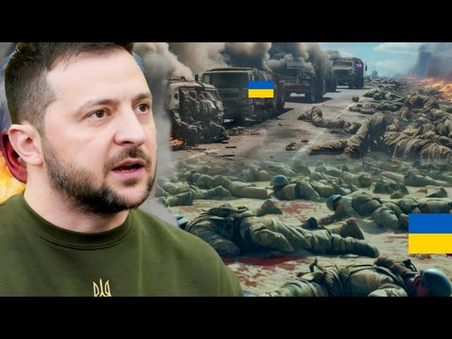 HORRIBLE! The bodies of 200 Ukrainian soldiers were scattered after the Russian attack on the Kyiv r