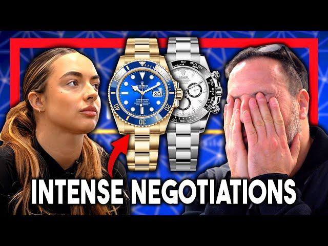 INTENSE Negotiations - Client BETRAYS Agreed Price On Rolex Submariner Deal!