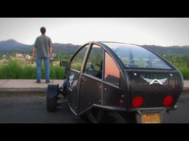 One of the Most Awesome Electric Cars - Arcimoto Generation 4