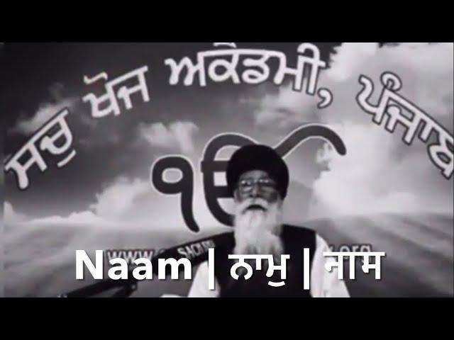 Naam | ਨਾਮੁ | नाम  - Dharam Singh Nihang Singh