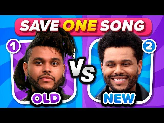 SAVE ONE SONG: OLD vs NEW (Same Singers) MUSIC CHALLENGE 