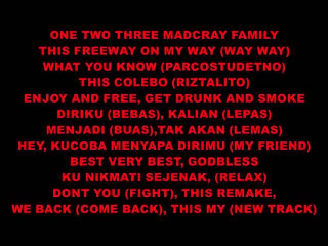 PARCO STUDENTO FT RIZTALITO   FREEWAY LYRIC
