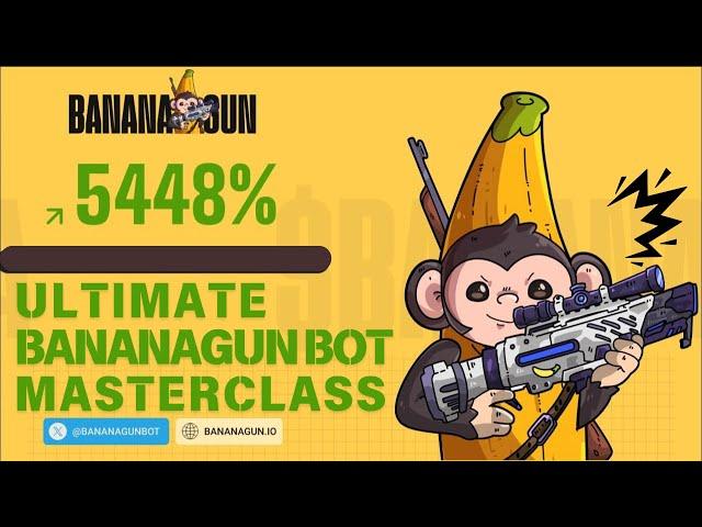 The Ultimate MemeCoin Sniping Masterclass - Complete BananaGun Bot Tutorial