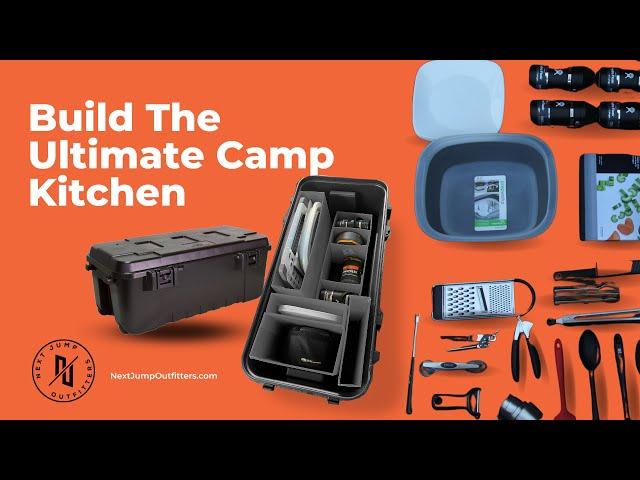 Build Your Own Custom Camp Kitchen Box