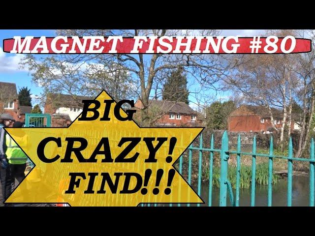 Magnet Fishing #80 Big Crazy Find In St Helens. Crazy. Big Find. Dippers. North West Magnet Fishers.