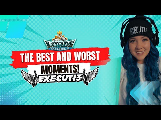 LORDS MOBILE: THE BEST AND WORST MOMENTS WITH EXECUTI3!