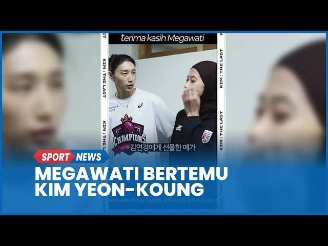 Momen Megawati Beri Hadiah ke Kim Yeon-koung, Masa Depan Megatron di Red Sparks Nyaris Bocor