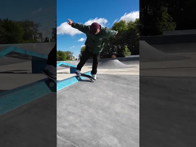 BS Powerslide to Switch Slappy 50-50 180 #skateboarding #esskateboarding #newtrick #cottagegrove