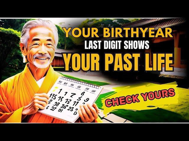 What The Last Digit of Your Birth Year Means You'll Be SHOCKED ZEN Buddhist Teachings