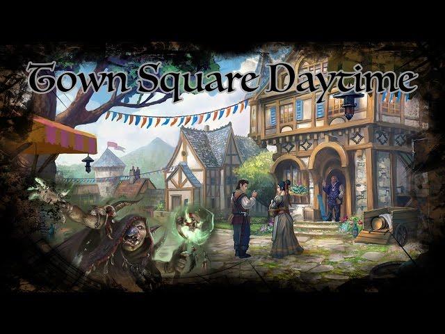 D&D Ambience - Town Square Daytime