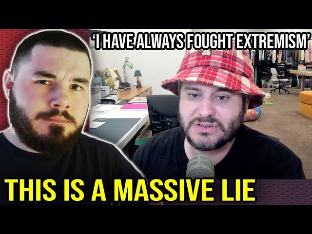 Ethan Klein LIES that he has always CALLED OUT 'Political Extremists' like Hasan