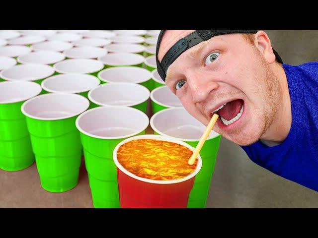 Surviving 50 Mystery Drinks Challenge!