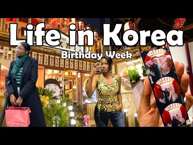 Turning 3... in Korea is not easy - Birthday party, ADULT shopping, being on TV l Living Abroad VLOG