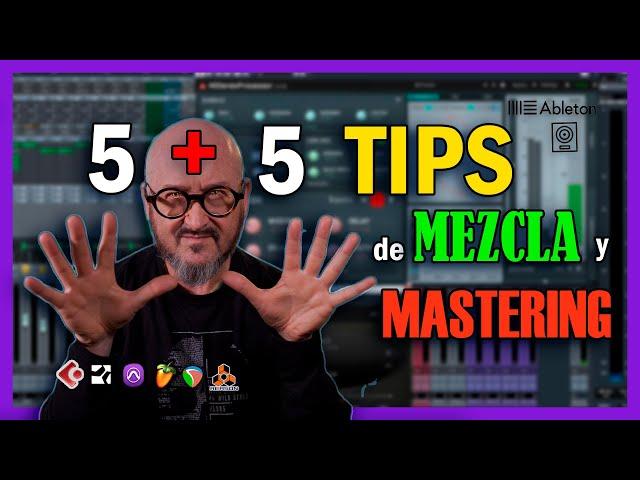  10 TÉCNICAS de MEZCLA y MASTERING  Imprescindibles en la PRODUCCIÓN MUSICAL